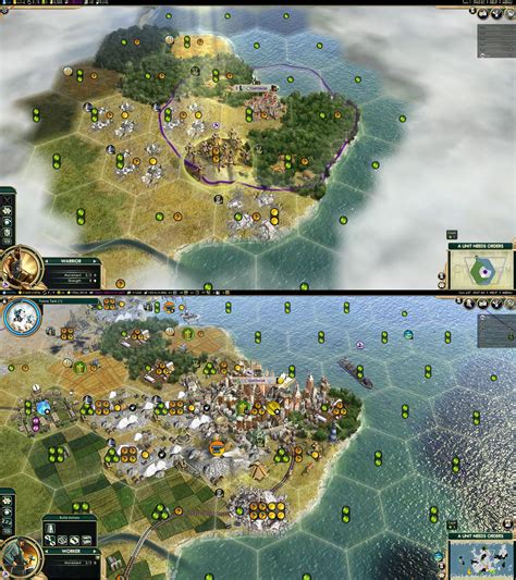 [Civ V] Before and after : r/civ