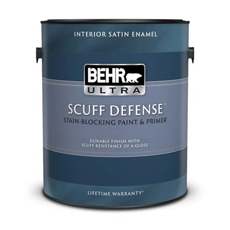 Behr Premium Plus Ultra Interior Satin Enamel Paint & Primer In One ...