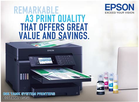 Epson EcoTank L15150 A3 Wi-Fi Duplex All-in-One Ink Tank Printer | Micronics Marketing