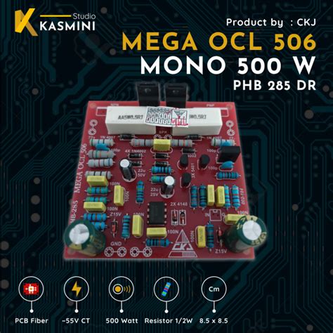 Kit Driver Power Mega OCL 506 SOCL 506 Mono 500 Watt Lazada Indonesia