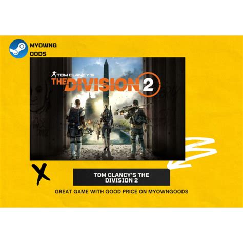 Jual ORIGINAL STEAM PC TOM CLANCY THE DIVISION 2 ULTIMATE EDITION