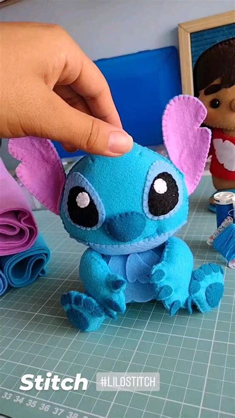 Stitch Plushie Sewing Pattern Unknown Creator Artofit