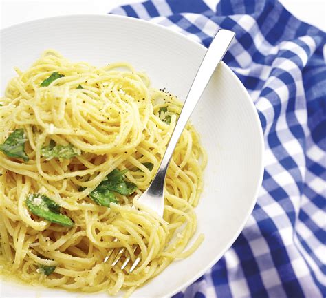 Lemon And Basil Linguine Delicious Italian Recipe Filippo Berio