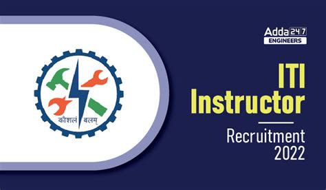 Iti Instructor Recruitment 2022 Dvet Maharashtra 1457 Posts Announced