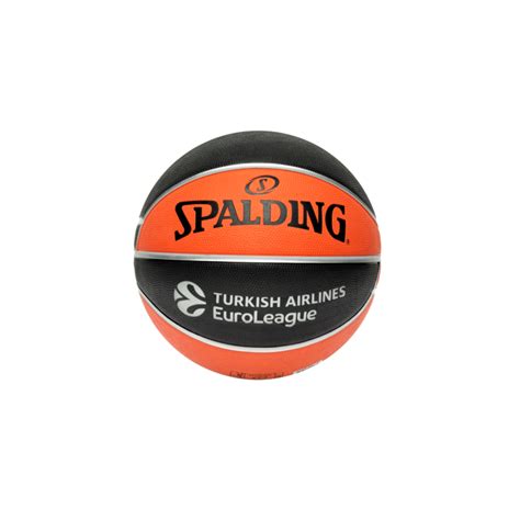 Ballon Basket Taille 7 EUROLEAGUE VARSITY TF 150 T7 SPALDING 84506Z