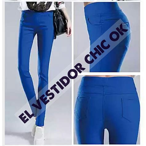 Pin On Skinnys Pantalones Elastizados