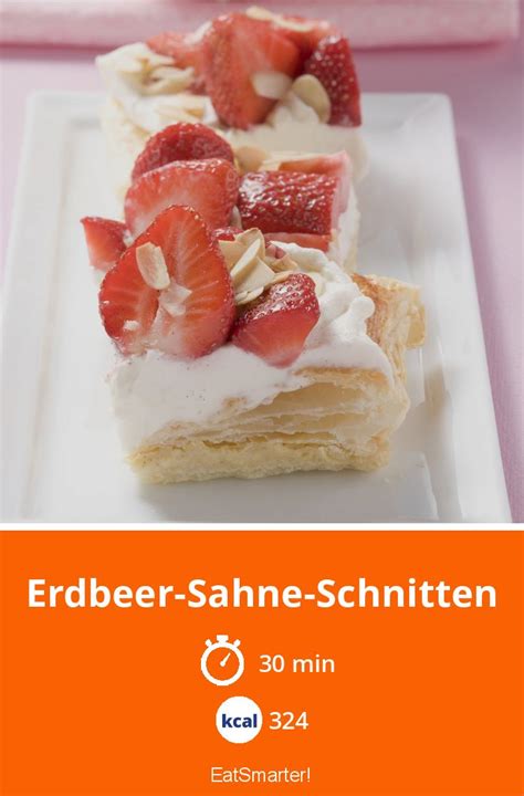 Erdbeer Sahne Schnitten Rezept Eat Smarter