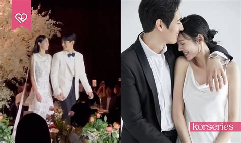 Actor Yoon Park Ties The Knot With Model Bin Soo Kim Inside Their