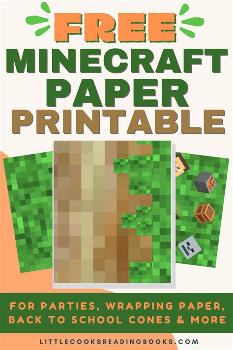 Printable Minecraft Activities