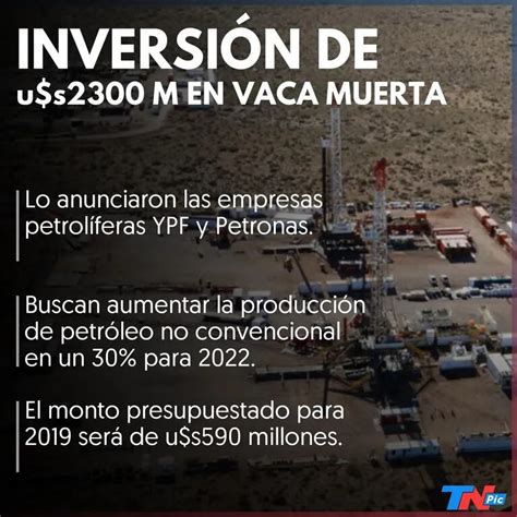 Ypf Anunció Junto A Petronas Una Inversión De Us2300 Millones En Vaca