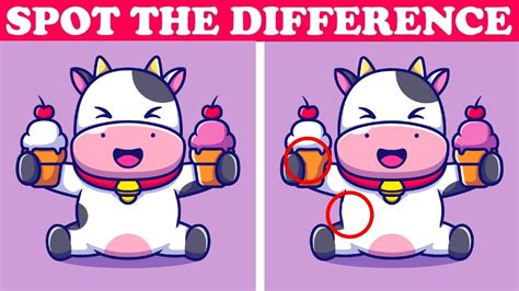 Spot The Difference Cartoon Youtube