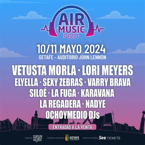 Air Music Fest 2024 Cartel Entradas