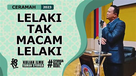 SYAMSUL DEBAT LELAKI TAK MACAM LELAKI YouTube