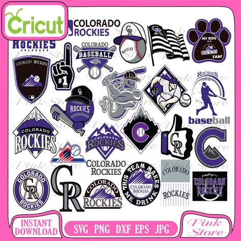 colorado rockies bundle colorado rockies logo svg colorado inspire