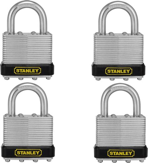 Stanley S203406 Lot de 4 cadenas standard en acier laminé 40 mm