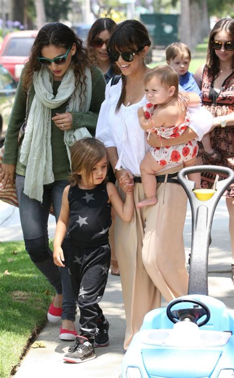 Kourtney Kardashian & Kids Out With A Friend In Los Angeles | Celeb Baby Laundry