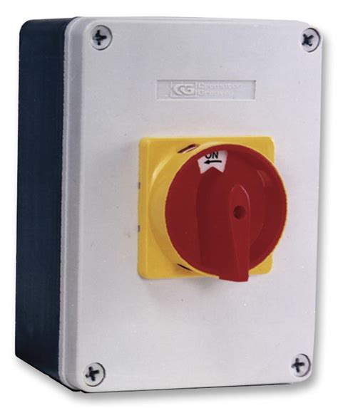 A Pole Enclosed Switch Disconnector Rotary Isolator Boxed