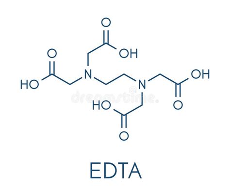 Cido Etilenodiaminetetraac Tico Cido Edetico Mol Cula Edta Es Un