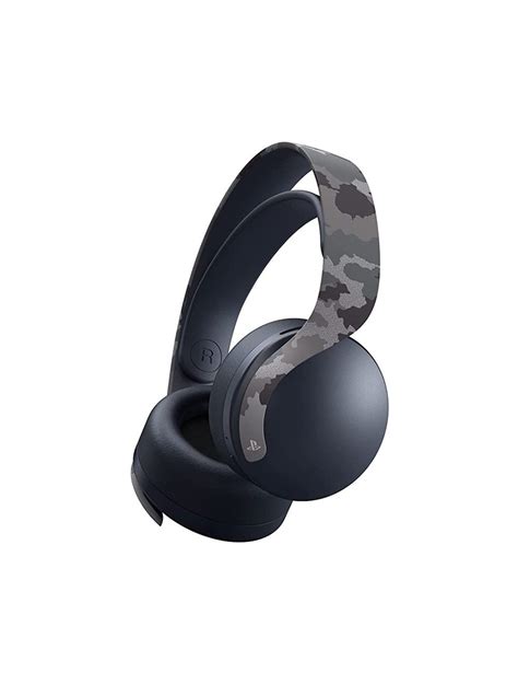 Game One - PlayStation Pulse 3D Wireless Headset - Gray Camouflage ...