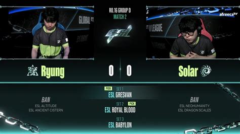 2023 GSL S2 Ro 16 Group D Match2 Ryung Vs Solar YouTube