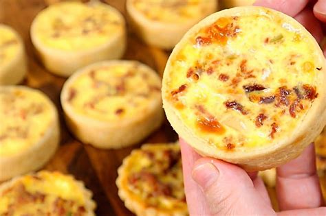 Mini Quiche De Calabresa Uma Op O De Salgado Diferenciado Para Servir