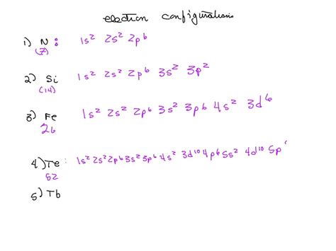 SOLVED: By Using subshell notation what is the electron configuration ...