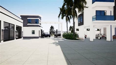 For Sale Luxury Bedroom Terrace With An Open Roof Beach View Behind