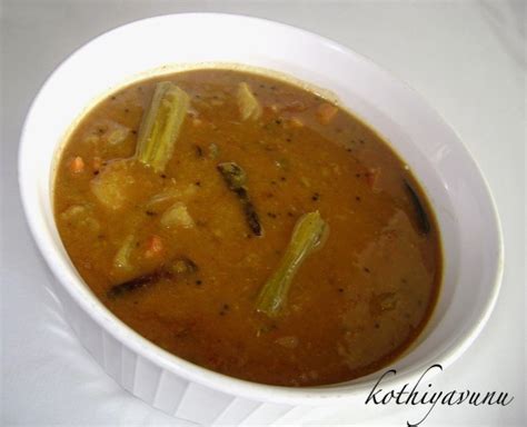 Kerala Sambar Recipe