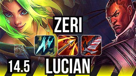 ZERI Lulu Vs LUCIAN Milio ADC Comeback 15 2 12 Legendary KR