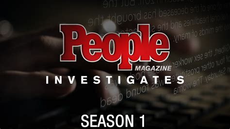 Watch People Magazine Investigates · Season 1 Full Episodes Free Online Plex