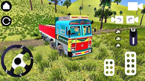 Offroad Indian Truck Simulator Gameplay Drive Tata Truck For