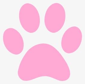 Pink Paw Print PNG Images, Transparent Pink Paw Print Image Download ...