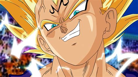 Download Digital Art Of Dragon Ball Majin Vegeta Smile Wallpaper