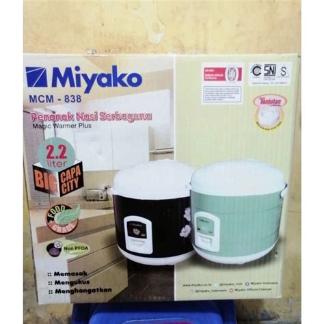 Jual Rice Cooker Miyako Mcm Magic Miyako Jumbo Liter