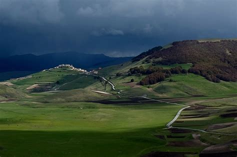 elevation  piani  castelluccio italy topographic map altitude map