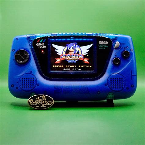 Sonic Sega Game Gear With HDMI - Retro Gear Customs