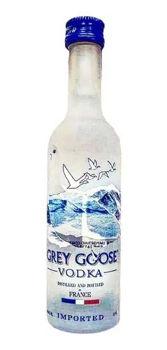 Licor Mini Botella Vodka Grey Goose Frances Contenido 50ml Mercadolibre