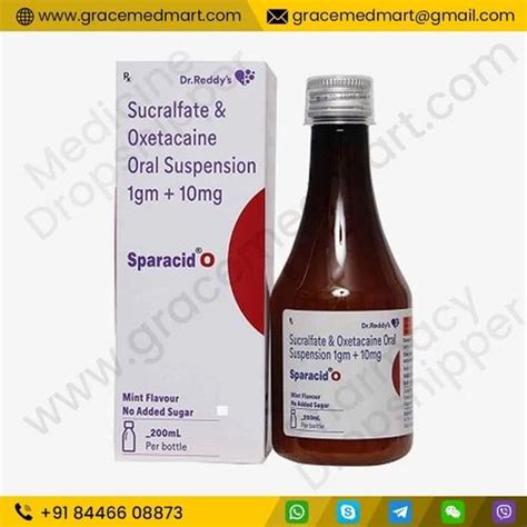 Sucralfate Oxetacaine Suspension 200 Ml At Rs 250 Bottle In Nagpur