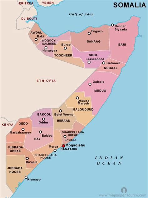 Yusuf Garaad: Gobollada Soomaaliya tan iyo Xorriyaddii 1960