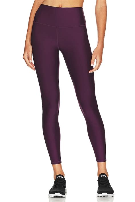 Alo Airlift 7 8 High Waist Legging In Dark Plum Revolve