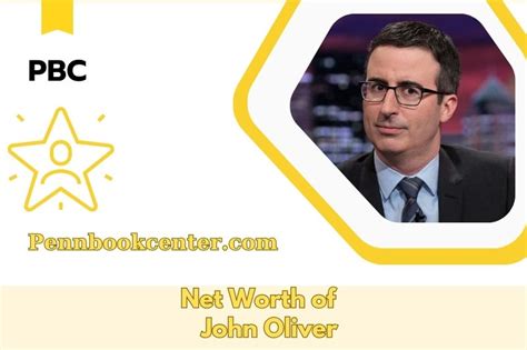 John Oliver Net Worth 2025: Salary, Wealth & Financial Insights
