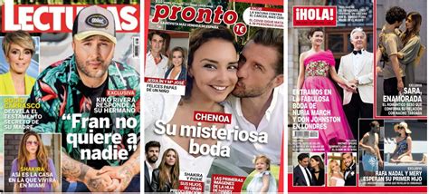 Estas Son Las Portadas De Las Revistas Del Corazón De Hoy Miércoles 15 De Junio Love 40 Los40