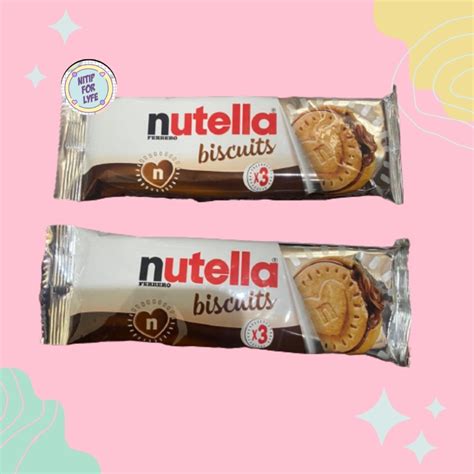 Jual Nutella Biskuit Ferrero Perpack Isi 3 Shopee Indonesia