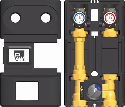 PAW K32 Pumpengruppe Heizkreis DN 32 3 Wege Mischer Ohne Pumpe Nr