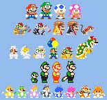 Super Mario Maker Custom Sprites by Iwatchcartoons715 on DeviantArt