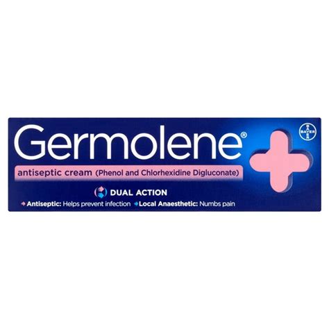 Germolene Antiseptic Dual Action Cream 30g from Ocado