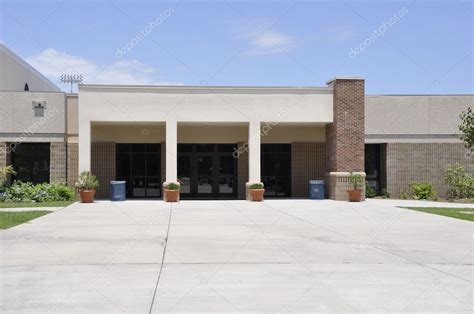 Modern school exterior — Stock Photo © cfarmer #6174071