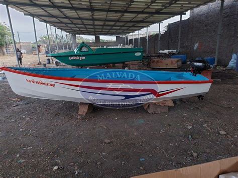 Frp Boat With Hp Motor Certification Ce Certified At Rs In