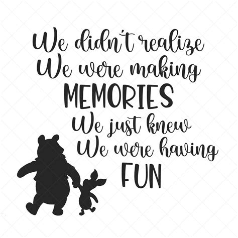 We Didn T Realize We Were Making Memories Svg Vector Etsy