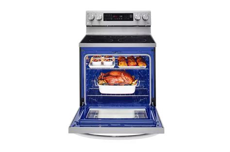 Lg Glass Top Electric Range With Airfry Technology Lrel6325f